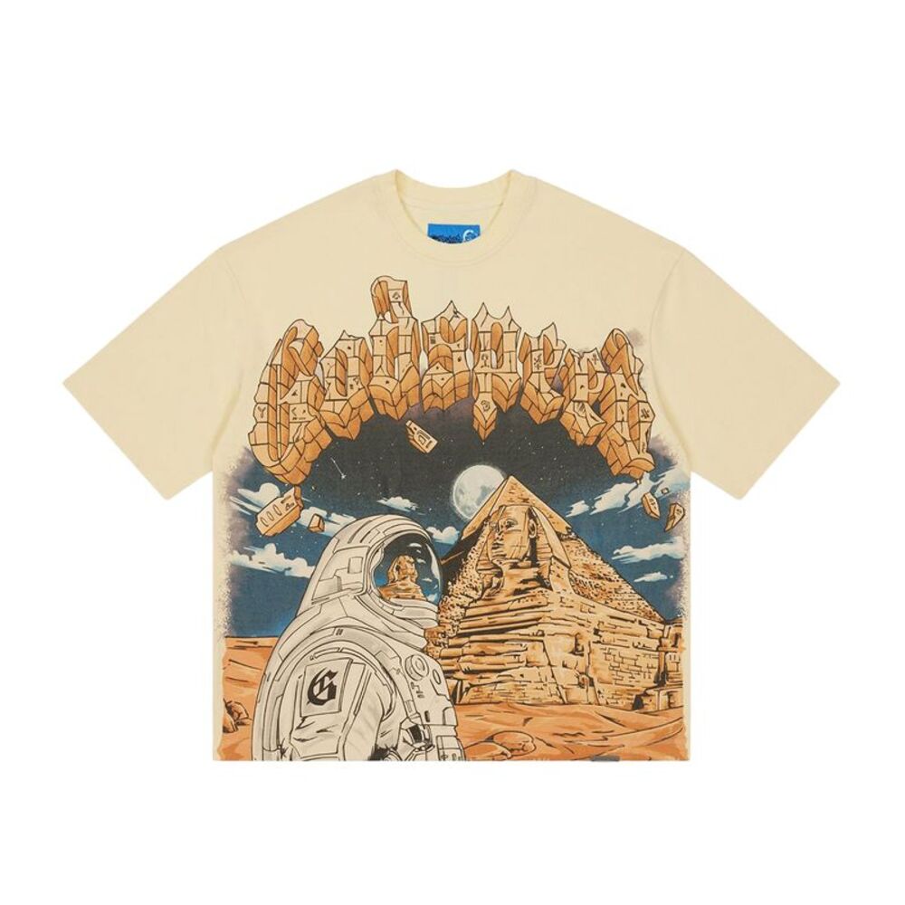 Godspeed NextGen Crew Neck T-Shirt Sphinx Guardian Mens Beige SPHINX